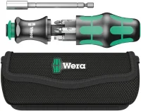 Набор бит с отверткой-битодержателем Kraftform Kompakt 28 6 предметов Wera WE-134491
