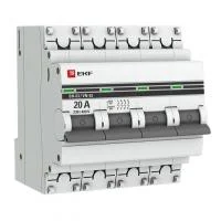 Выключатель нагрузки 4п 20А ВН-63 PROxima EKF SL63-4-20-pro