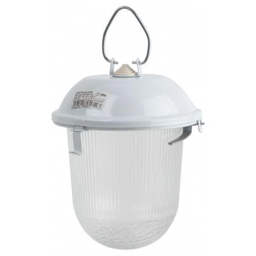 Светильник НСП 41-200-001 Желудь max 200Вт E27 IP54 185х260 без решетки сталь стекло бел. ЭРА Б0052018