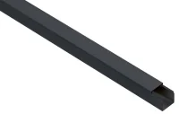 Кабель-канал 25х25 L2000 пластик ЭЛЕКОР черн. IEK EL-KK10-025-025-1-K02