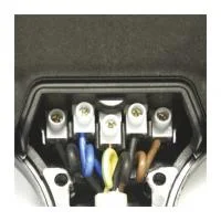 25311-s5 PCE Тройник кабельный 16A/250V/2P+E/IP44 с резиновым корпусом и 5-контактным разъемом