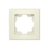 Рамка 1-м Афина сл. кость (ivory) Universal A0053-I