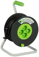 Удлинитель на пластик. катушке 4х50м без заземл. KAT-2x1.5-50m Greenline ПВС 2х1.5 Эра Б0065097