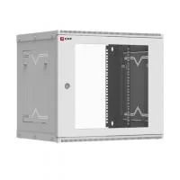 Шкаф телекоммуникационный Astra A 9U 600х450 настенный разборный дверь стекло PROxima EKF ITB9G450D