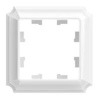 Рамка 1-пост. AtlasDesign Antique бел. SE ATN100101