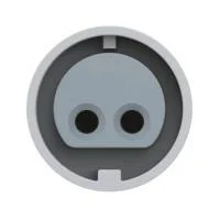 182-12v PCE Розетка настенная 16А/42V/2P/IP44, никелированные контакты