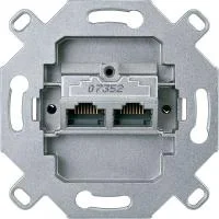 Розетка компьютерная 2-м СП Merten RJ45 кат.6 8/8 антик механизм SchE MTN465706