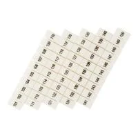 Маркеры для JXB-ST 1.5 с нумерацией 100-150 (уп.10шт) PROxima EKF zb-st-1.5-100-150