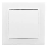 Выключатель 1-кл. СП Минск 10А IP20 бел. Basic EKF ERV10-021-10