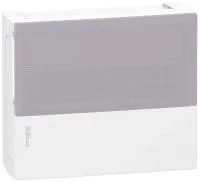 Щит RESI9 MP(MINI PRAGMA) 1 ряд 12мод. навес. с прозр. двер. IP40 IK07 63А 2 клеммы SchE MIP12112S