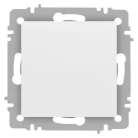 Выключатель Accent 6-101-01М 10А-250В IP20 СУ AL/CU бел. матов. Intro Б0063468