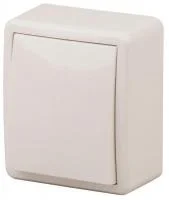 Выключатель 1-кл. ОП Эра Эксперт 10А IP20 11-1202-02 250В 10AX с подсветкой сл. кость Эра Б0020658