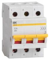 Выключатель нагрузки ВН-32 32А/3П IEK MNV10-3-032