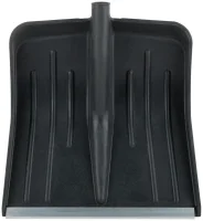 Лопата для уборки снега большая 420х420мм без черенка пластик. 68100