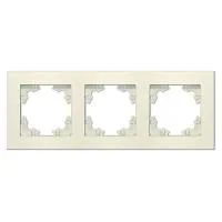 Рамка 3-м Афина универс. сл. кость (ivory) Universal A0045-I
