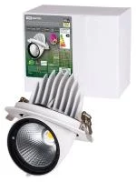 Светильник встраиваемый поворотный "Акцент-1" LED DSL-01-040-WW 40 Вт, 24°, 3000 К, 90 Ra, IP40, TDM