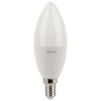 Лампа светодиодная LED Antibacterial B 7.5Вт (замена 75Вт) матовая 2700К тепл. бел. E14 806лм угол пучка 220град. 220-240В бактерицид. покр. OSRAM 4058075561250