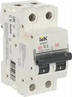 Выключатель автоматический модульный 2п D 3А M06N ARMAT IEK AR-M06N-2-D003