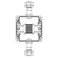 Коробка взрывозащищенная клеммная из полиэстера TBE-P-03-(6xCBC.2)-1xKAEPM2MHK-20(A)-1xKAEPM2MHK-20(C)1Ex e IIC Т5 Gb / Ex tb IIICT95град.C Db IP66/КЗ DKC 1231.031.22.11B