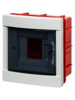 Бокс ЩРВ-ПМ-4 модуля, встраиваемый, АБС-пластик, IP40, Народный