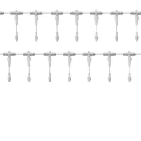 Разветвитель-шина для уличных гирлянд Professional (1 вход 20 выходов) бел. ПВХ Neon-Night 315-407