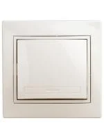 Выключатель 1-кл. СП Plano 10А IP20 1-101-02 250В сл. кость Intro Б0027596