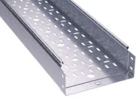 Лоток листовой перфорированный 400х80 L3000 нерж. сталь 1мм DKC 35306INOX