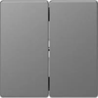 Клавиша для 2-кл. выкл. Merten D-Life SD нерж. сталь SchE MTN3400-6036