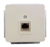 Розетка компьютерная 1-м Extra RJ45 механизм беж. GUSI С1К1-003