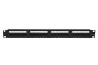 Патч-панель 19 1U кат.5E неэкранир. 24 порта RJ45 Dual IDC TOKOV ELECTRIC TKE-PP-5E-1U-24P-UTP