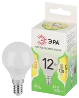 Лампа светодиодная GREEN LINE P45-12W-830-E14 GL 12Вт шар 3000К свет тепл. E14 Эра Б0067042