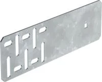 Пластина шарнирного соединения H=100мм HDZ IEK CLP1SH-100-M-HDZ
