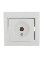 Розетка телевизионная проходная TV СП Mira бел./бел. LEZARD 701-0202-129