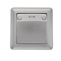 Выключатель карточный СП W59 16А IP20 220В с индикацией без задержки откл. в сборе матов. хром SE VS616-051-58