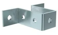 Крепление стеновое для двойного STRUT-профиля EZ IEK CLM50D-SKS-090-40