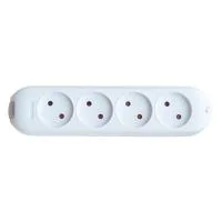 Колодка удлинителя 4N-SMART 4-м 5240 10А без заземл. IN HOME 4690612010458