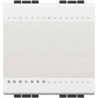 Переключатель 1-кл. 2мод. СП LivingLight 16А IP20 винтов. клеммы бел. Leg BTC N4003M2N