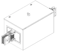 Секция центральная разрыва линии 2000А Cu 3L+N+PER IP55 тран. IEK LB-2000C4-35-F-GG
