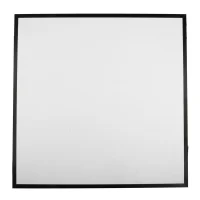 Светильник светодиодный ДВО PPL 588/G OPAL 40Вт 4000К IP40 588х588х25мм BLACK Грильято Pro JazzWay 5062023