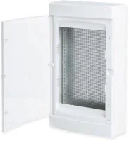 Щит слаботочный навесной "Unix" бел. дверь 3 габарит IP40 PROxima EKF ux-3m-nw