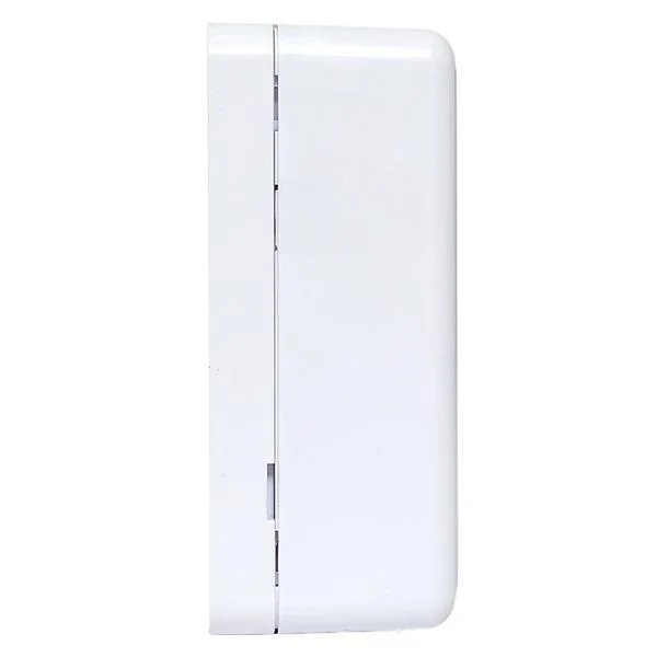 Корпус розетки настенной на 1 модуль Keystone со шторкой и маркером бел. TERACOM PRO EKF TRP-EBOX-1KSTN-WH