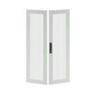 Дверь перфорированная двухстворчатая для IT-CQE 1800х800 RAL7035 DKC RGITCPMD1880