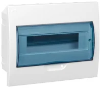 Бокс ЩРВ-П-12 мод. встраив. пластик IP41 IEK MKP12-V-12-40-10-U