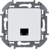 Розетка информационная RJ45 Inspiria CAT.6 UTP бел. Leg 673830
