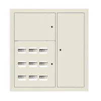 Щит этажный 9кв. RAL9002 3 окна в ряд по гориз. (1000х950х150) PROxima EKF mb29-v-9-ral9002-1