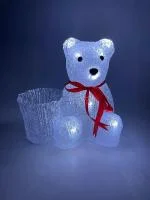Фигура светодиодная "Медвежонок" 10LED 220В IP44 ЭРА Б0047974