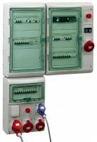 Бокс ОП Kaedra 36мод. (3 ряда по 12мод.) сер.с прозр. дверью IP65 SchE 13985