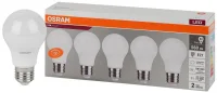Лампа светодиодная LED Value LVCLA60 7SW/840 230В E27 2х5 RU (уп.5шт) OSRAM 4058075577657