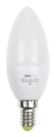Лампа светодиодная PLED-ECO 5Вт C37 свеча матовая 3000К тепл. бел. E14 400лм 230В 50Гц JazzWay 1036834A