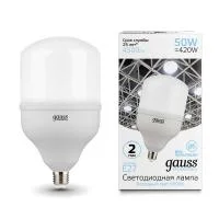 Лампа светодиодная Elementary T140 E27 50Вт 4500лм 180-240В 6500К Gauss 63235